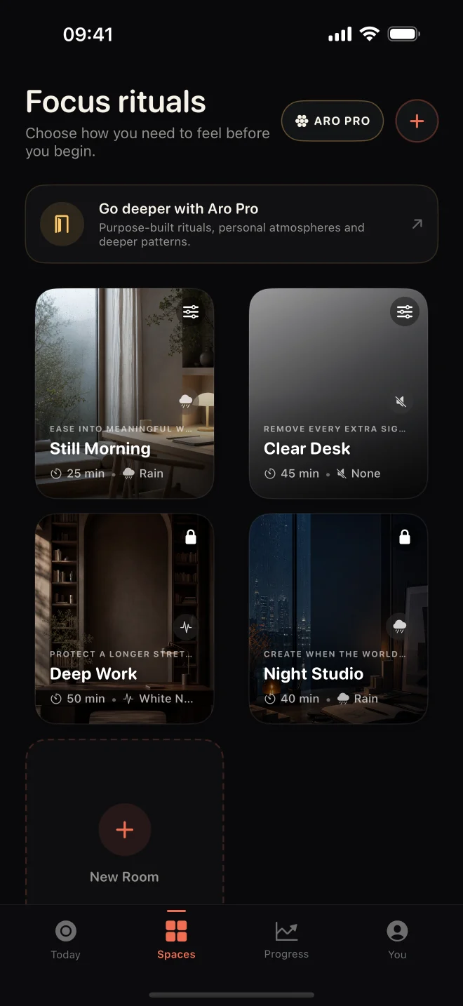 Aro room selection